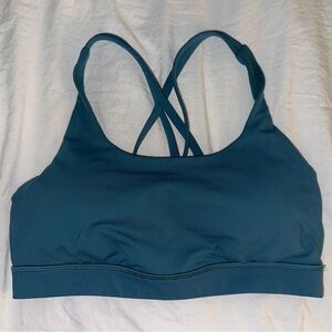 lululemon athletica Teal Strappy Sports Bra